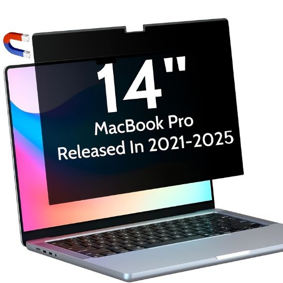 Picture of Magnetic Macbook Pro 14 Inch Privacy Screen